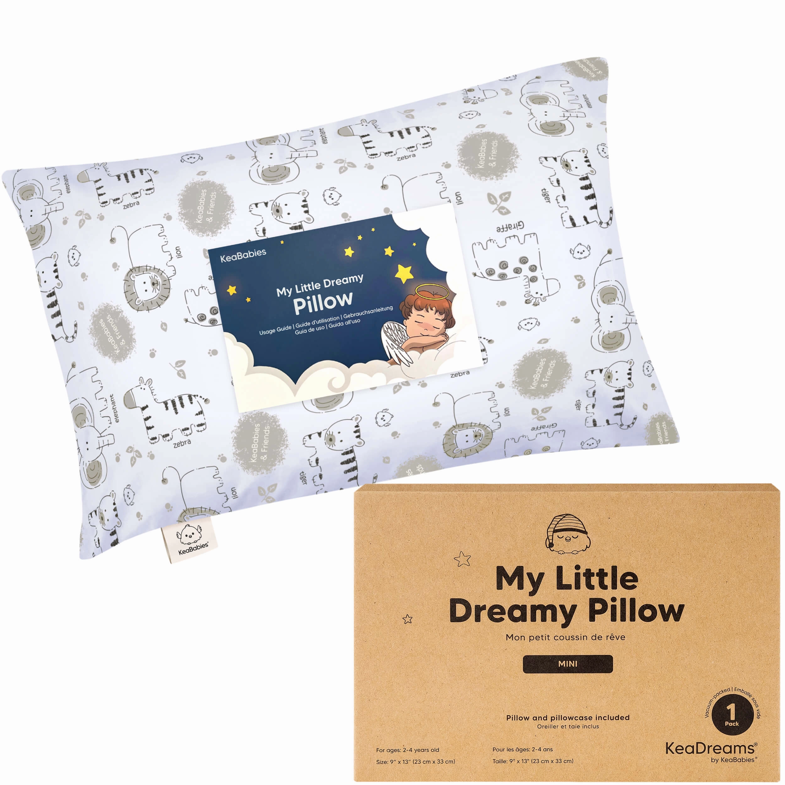 Mini Toddler Pillow With Pillowcase