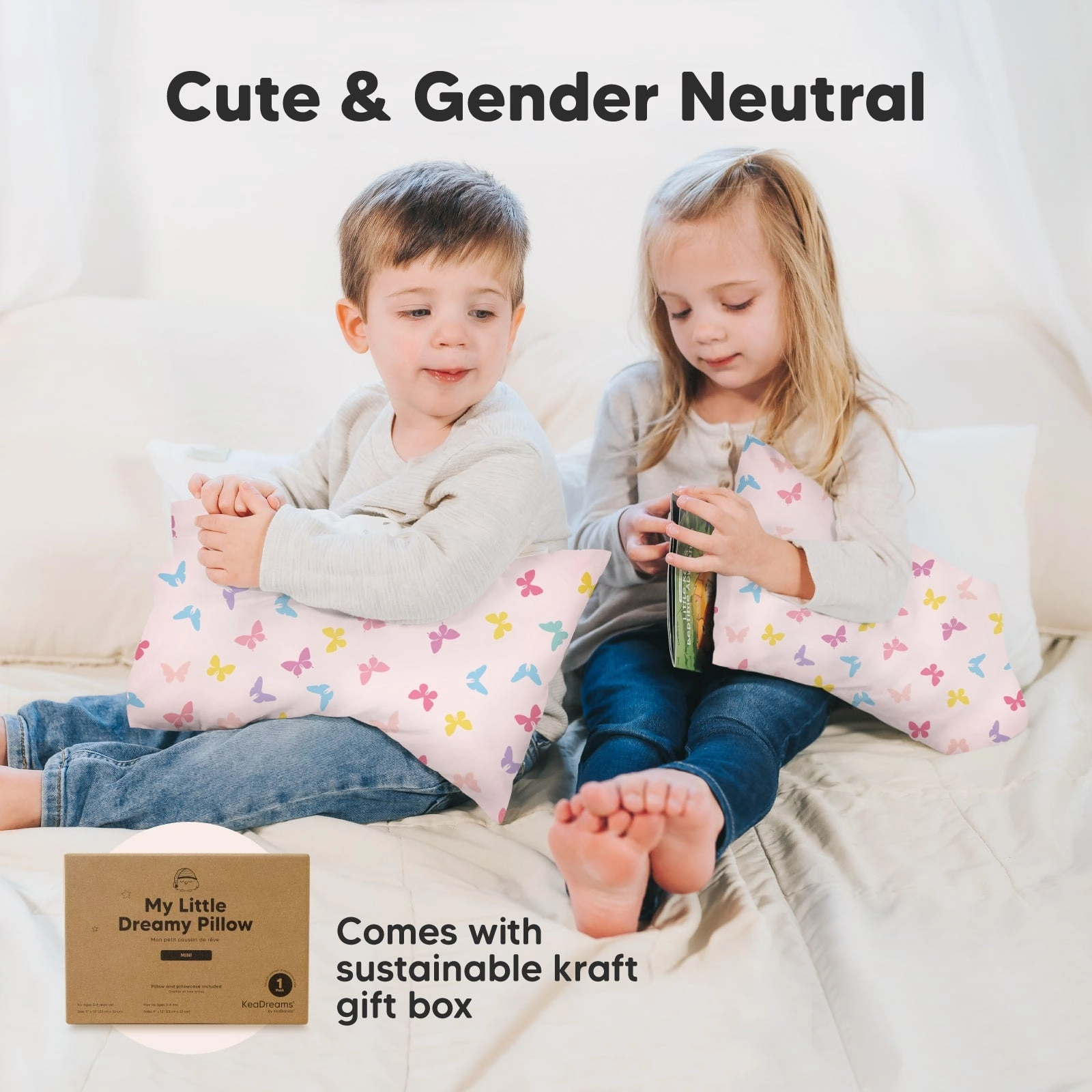 Mini Toddler Pillow With Pillowcase (Flutter)