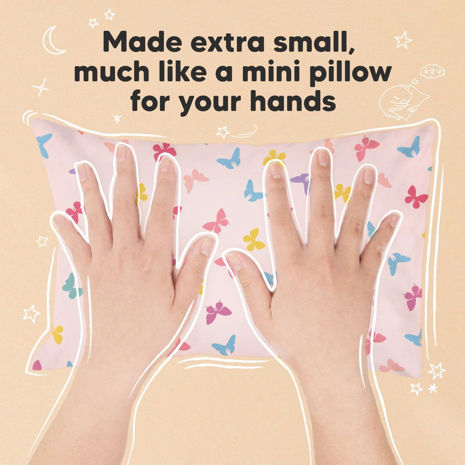 Mini Toddler Pillow With Pillowcase (Flutter)