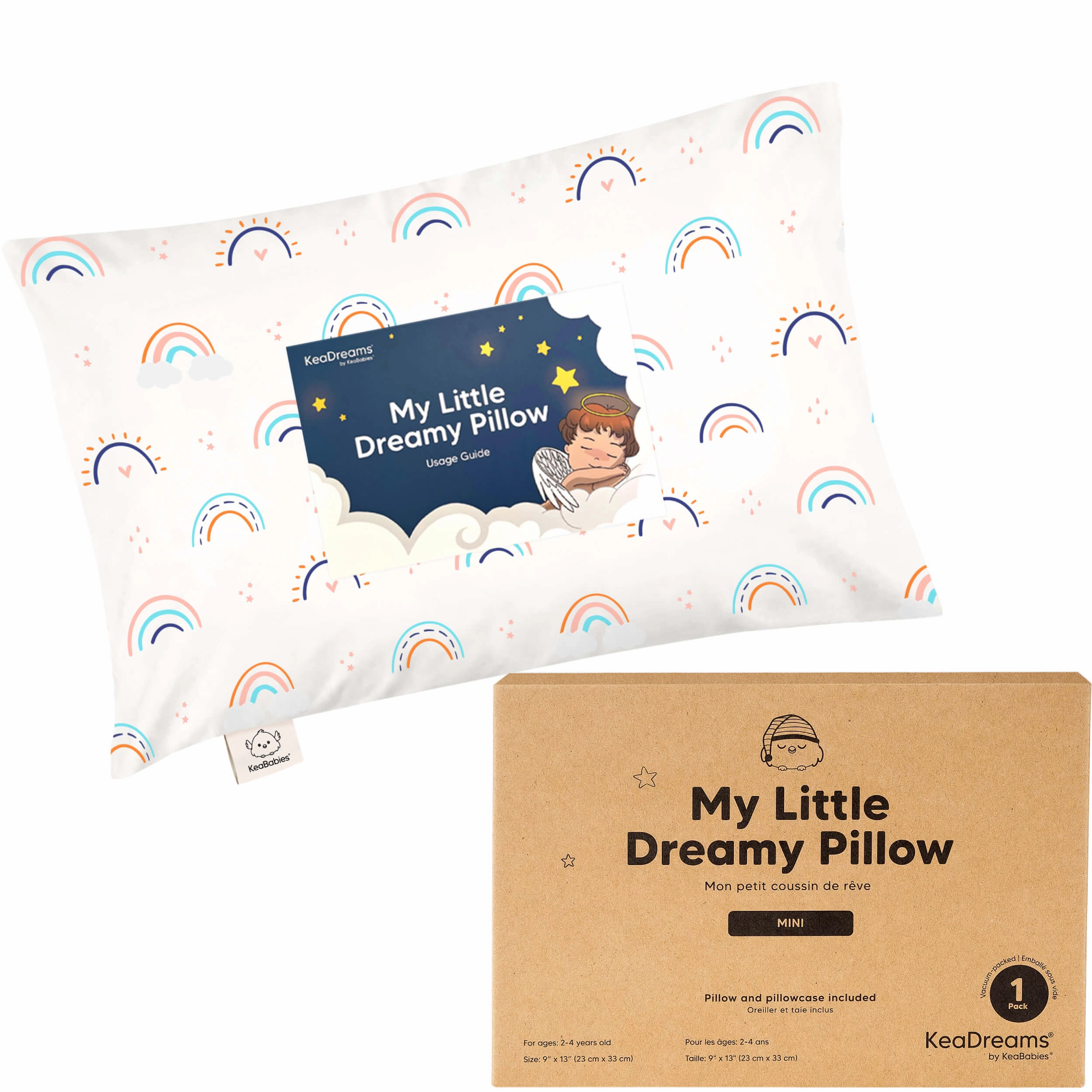 Mini Toddler Pillow With Pillowcase