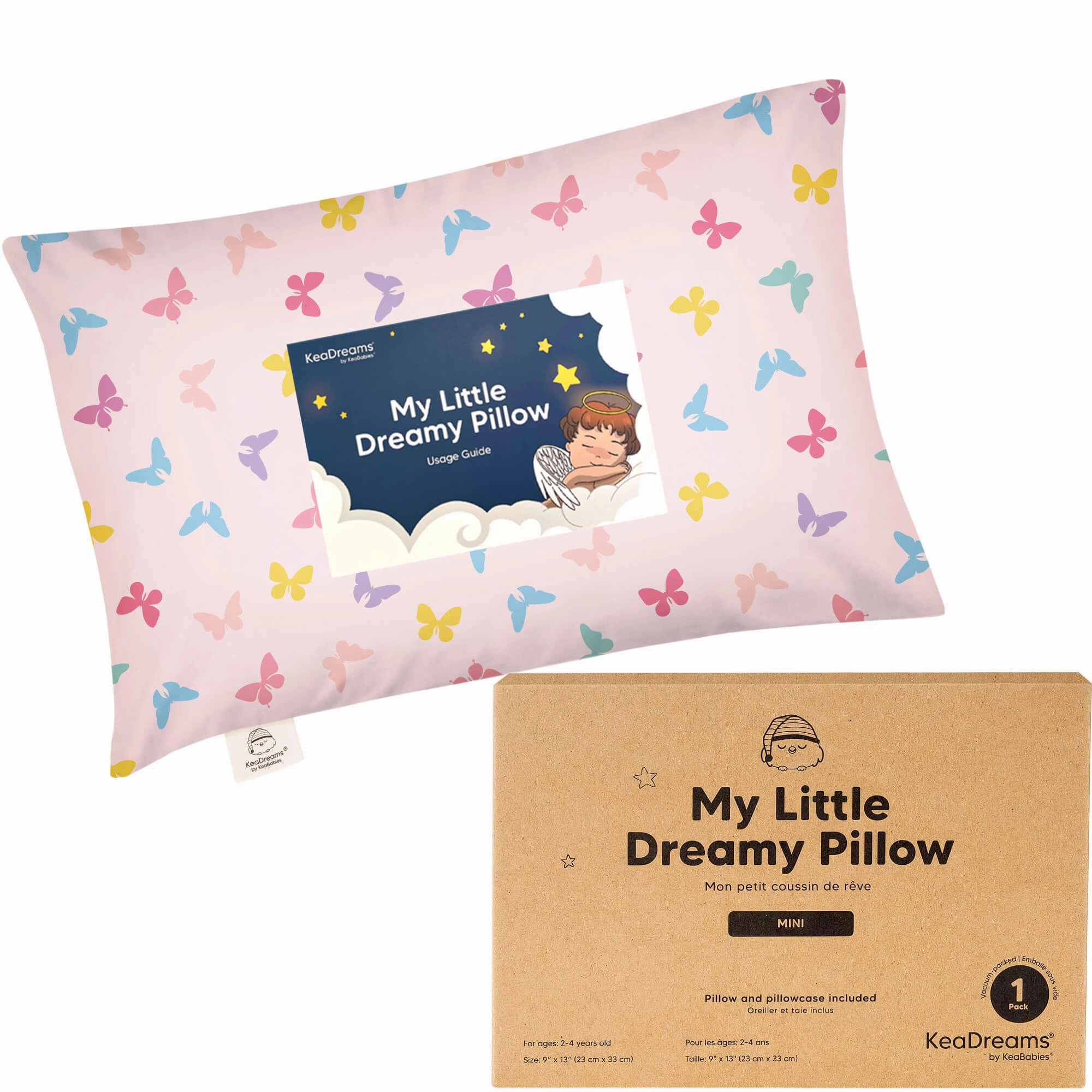 Mini Toddler Pillow With Pillowcase