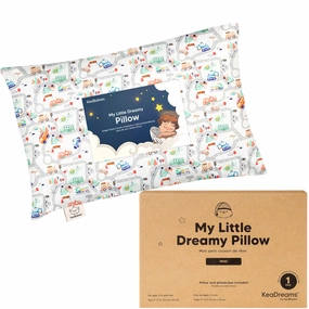 Mini Toddler Pillow With Pillowcase (Roadway)