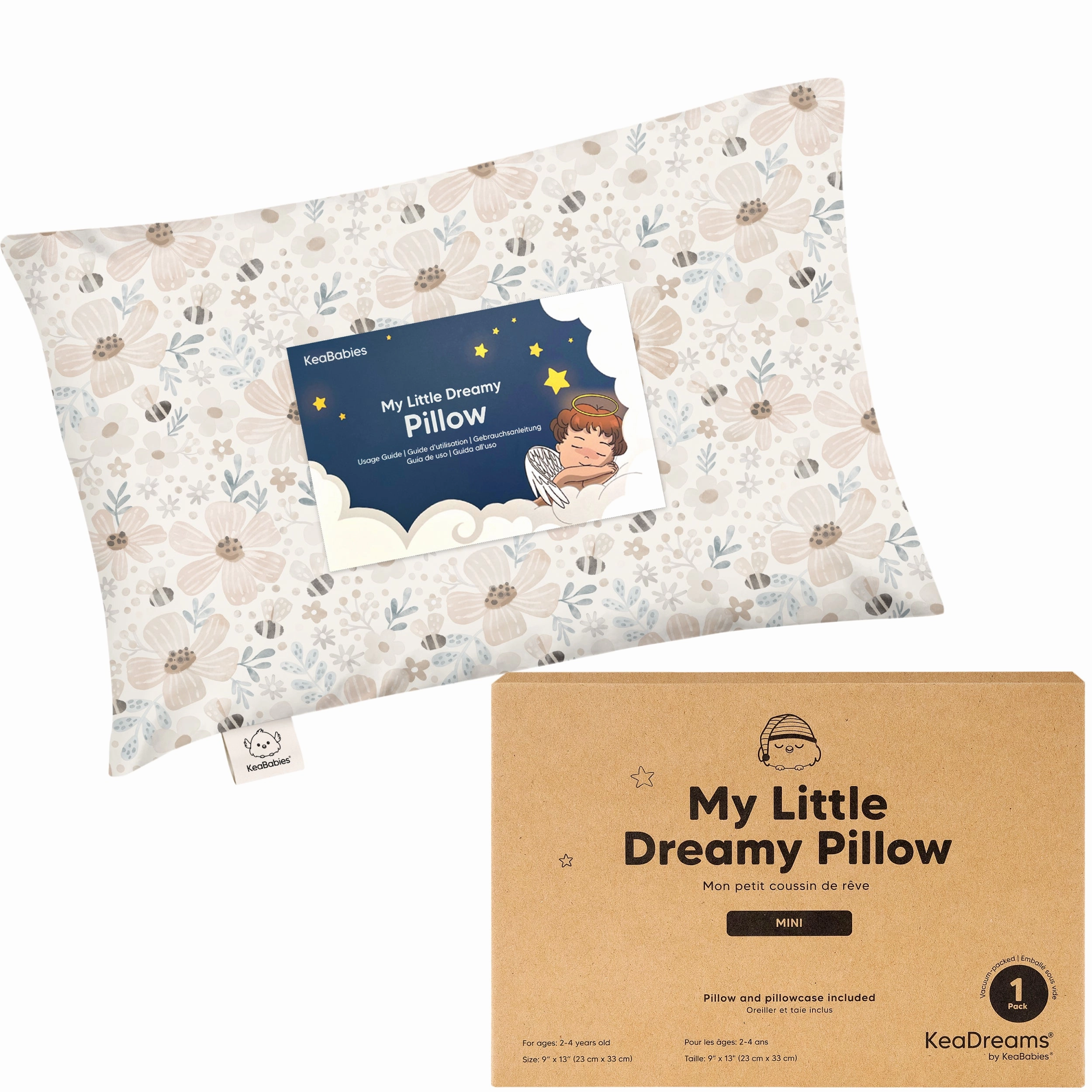 Mini Toddler Pillow With Pillowcase