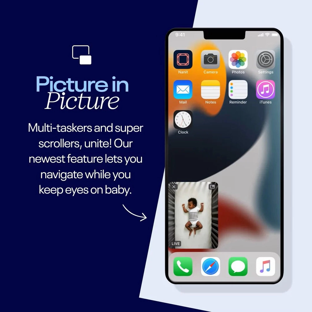 Nanit Pro Baby Monitor   Flex Stand Duo