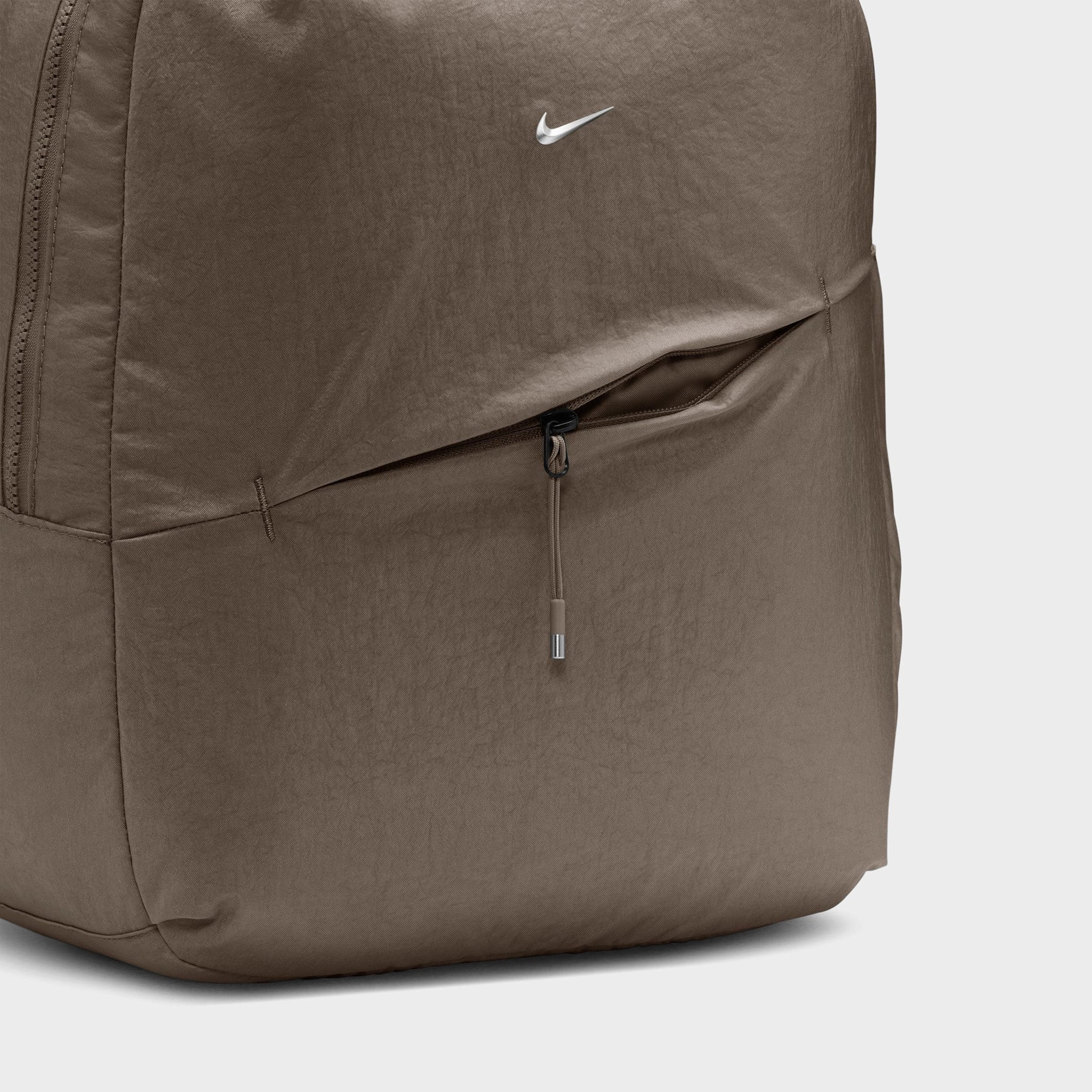 Nike Aura Backpack Mink Brown / Matte Silver