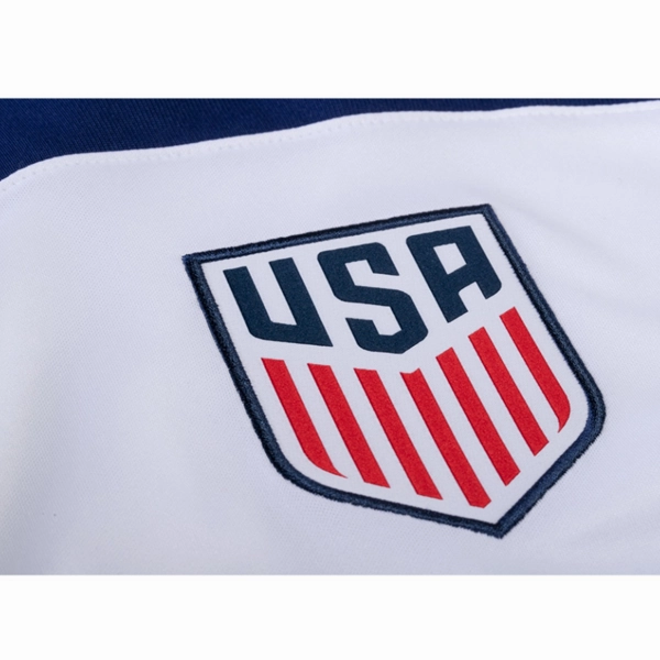Nike United States Yunus Musah Home Long Sleeve Jersey 22/23 (White/Loyal Blue)
