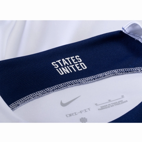 Nike United States Yunus Musah Home Long Sleeve Jersey 22/23 (White/Loyal Blue)