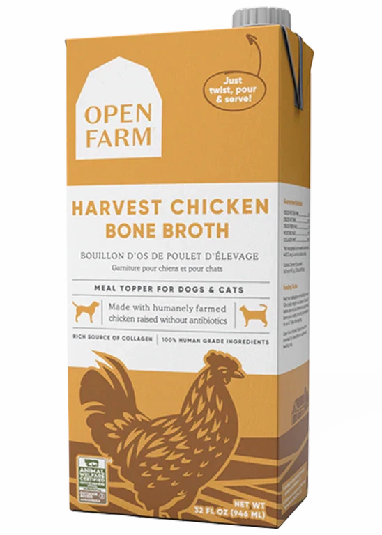 Open Farm Harvest Chicken Bone Broth