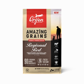 ORIJEN Amazing Grains Regional Red Dry Dog Food