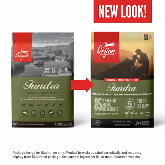 Orijen Tundra Grain Free Dry Dog Food