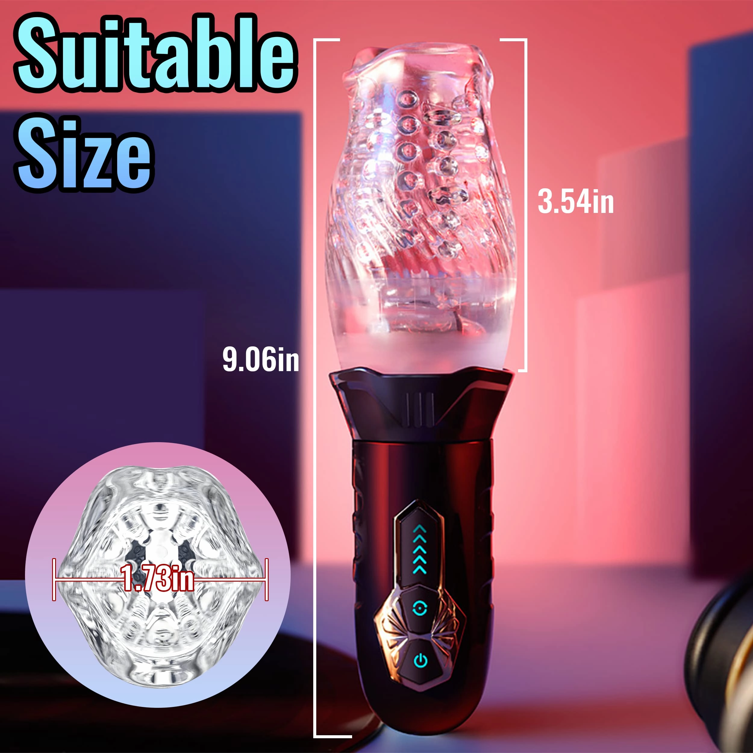 Palette - Automatic Masturbator with Rotating & Vibrating Patterns