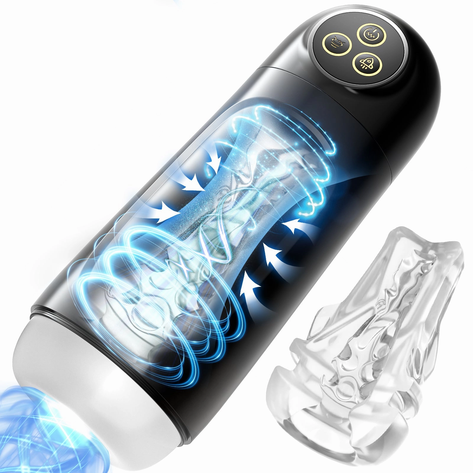 Penis Pump with 10 Sucking & Vibrating Modes