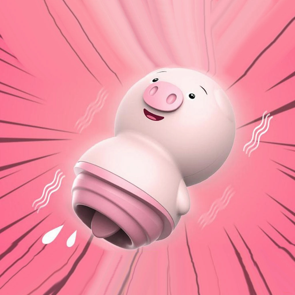 Piggy Tongue Sucking Vibrator