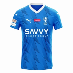 Puma - Kids' (Junior) Al Hilal SFC 23/24 Home Replica Jersey (776969 01)