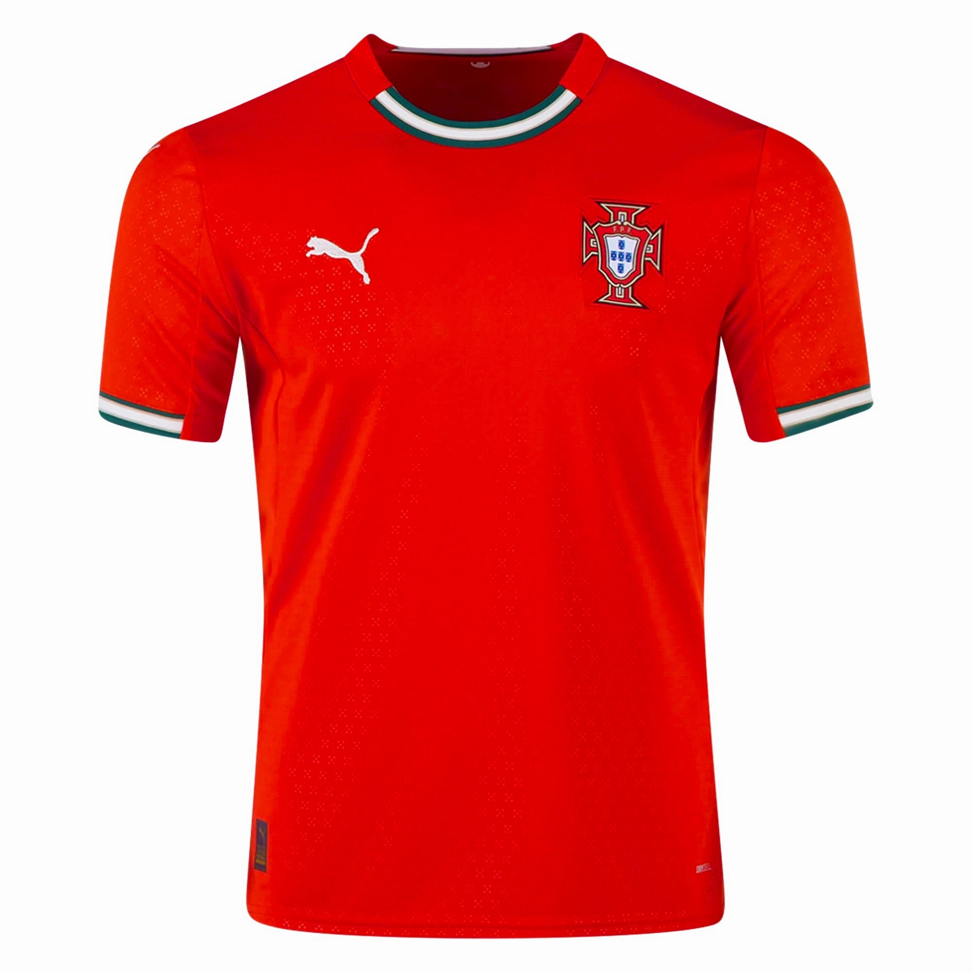 Puma Portugal Authentic Home Jersey 25/26 (Sport Red/Sugared Almond)
