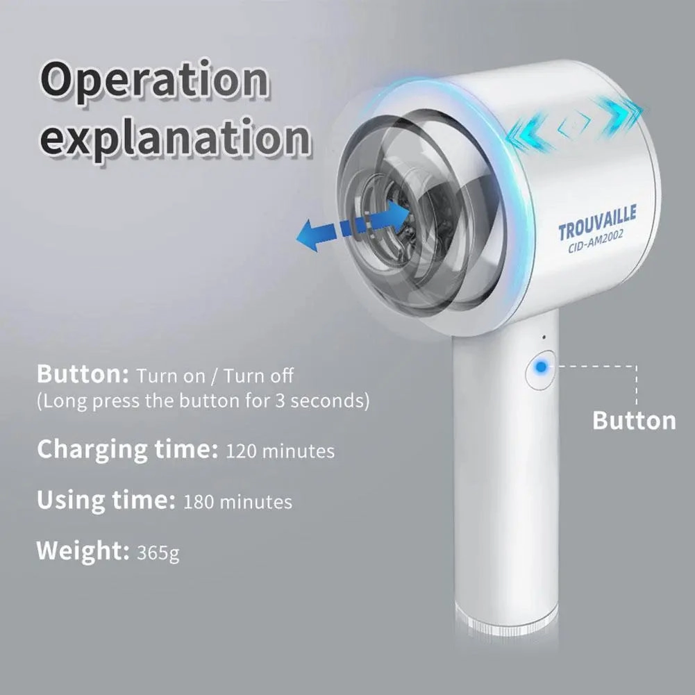 Quusvik 6-Freq Telescopic Handheld Masturbator for Men - Intelligent Male Toy