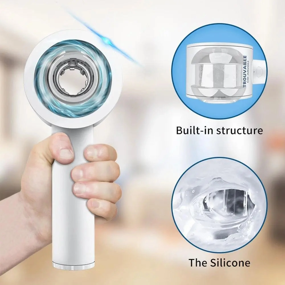 Quusvik 6-Freq Telescopic Handheld Masturbator for Men - Intelligent Male Toy
