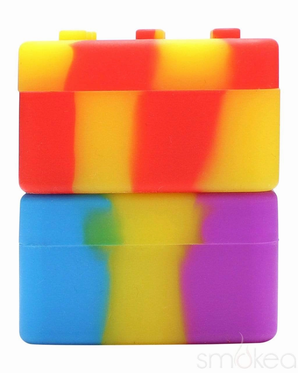 SMOKEA Silicone Non Stick Medium Lego Storage Container