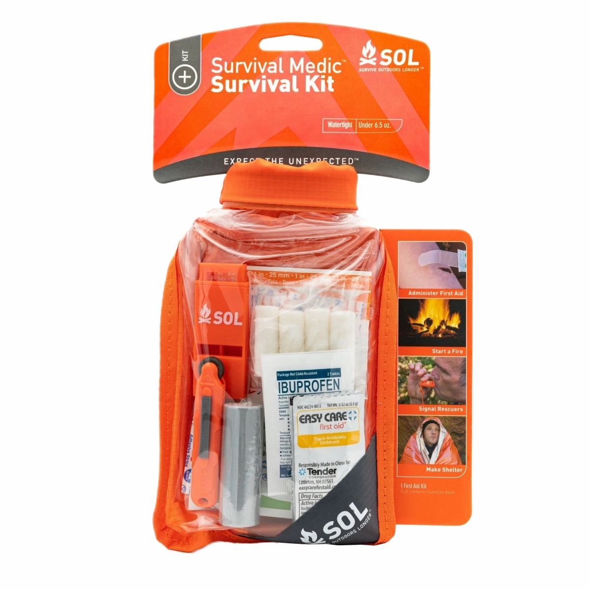 SOL Survival Medic Dry Bag Kit