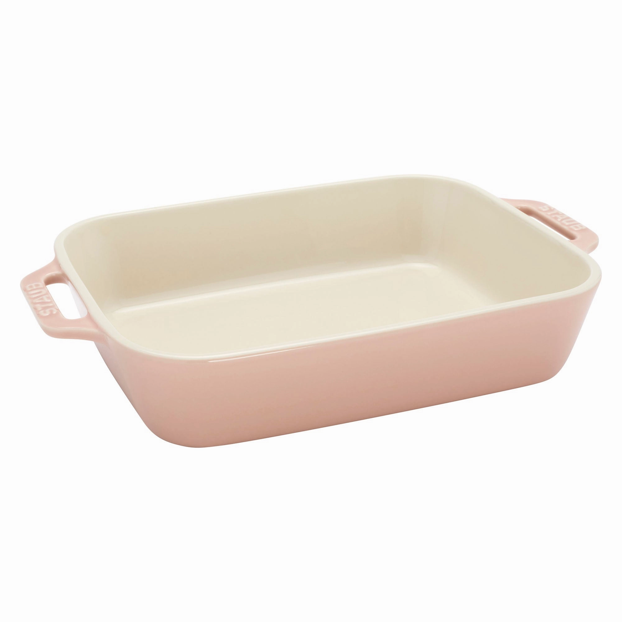 Staub Ceramic 4-pc Baking Pans Set, Casserole Dish with Lid, Brownie Pan, Pastel
