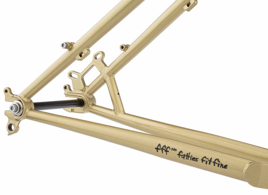 Surly Karate Monkey Frameset - 27.5" Steel Fools Gold X-Small
