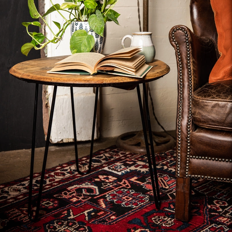 Tennessee Whiskey Barrel Side Table