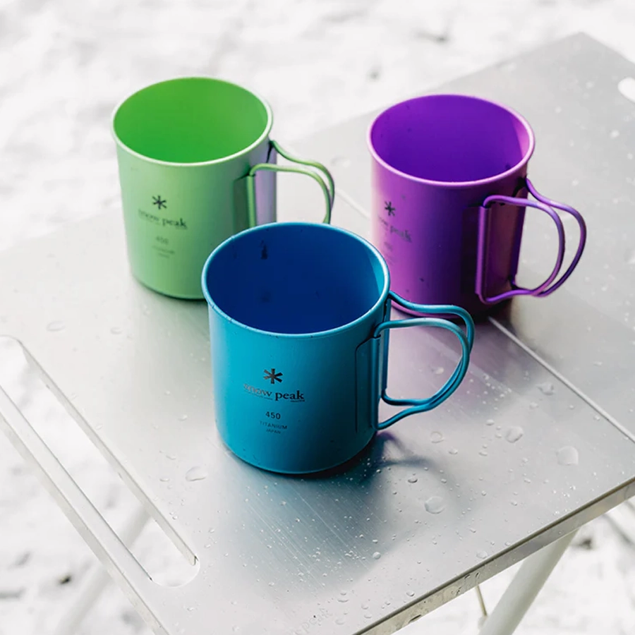Ti-Single 450 Anodized Cup