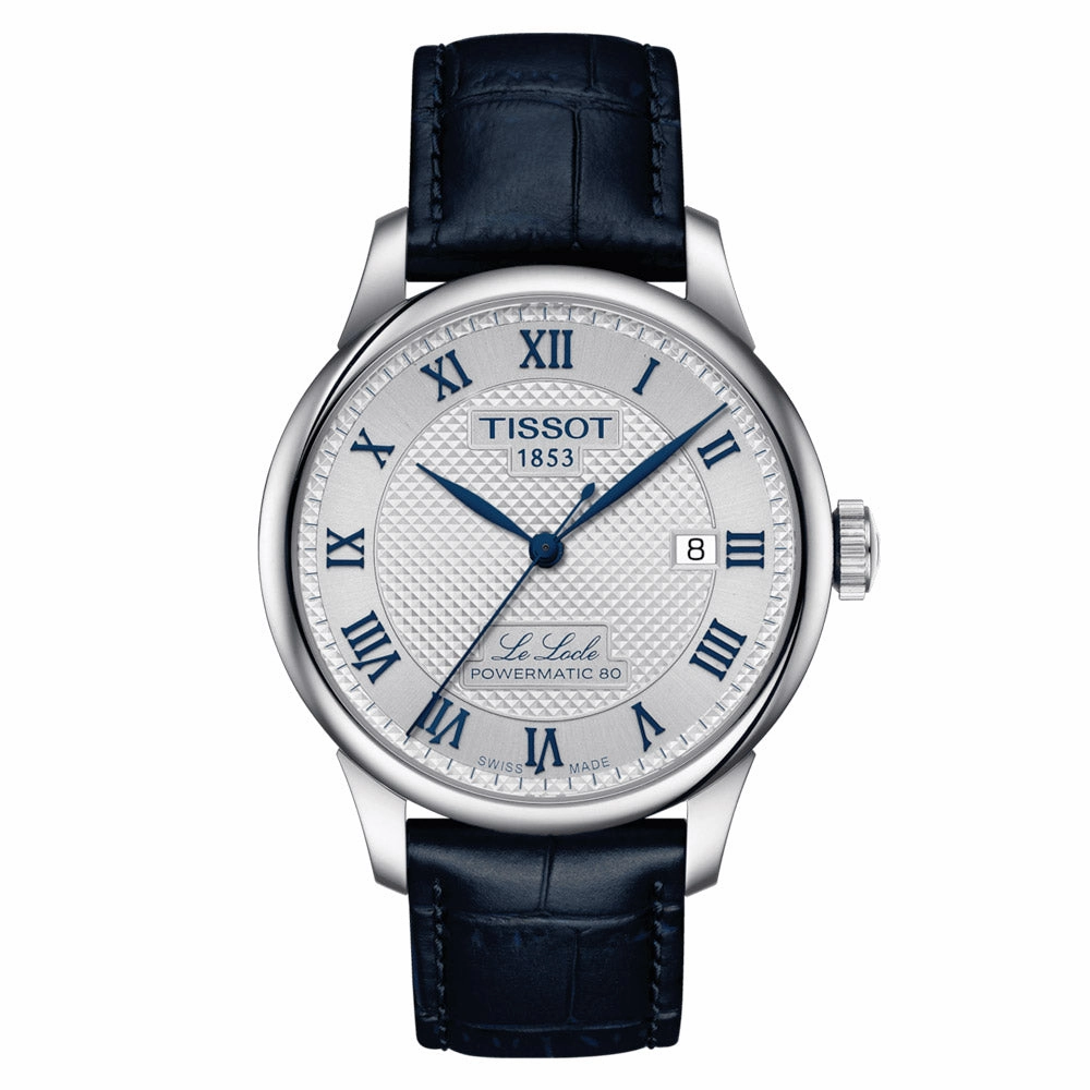 Tissot Le Locle Powermatic 80 20th Anniversary Edition 39.3mm Silver Dial Automatic Gents Watch T0064071103303