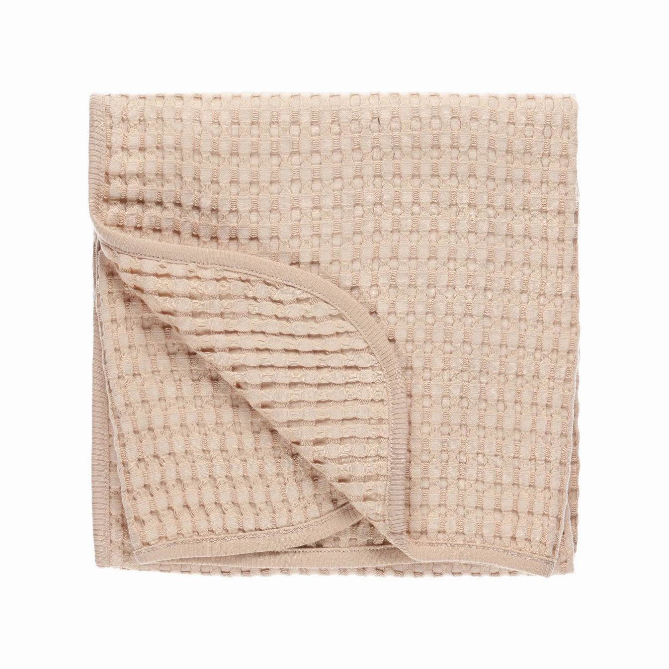 Waffle Baby Blanket - Shell - FINAL SALE