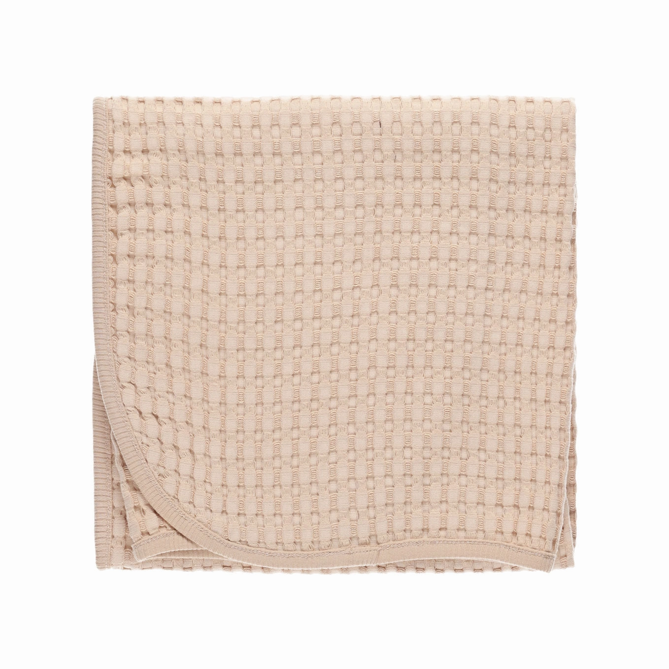 Waffle Baby Blanket - Shell - FINAL SALE