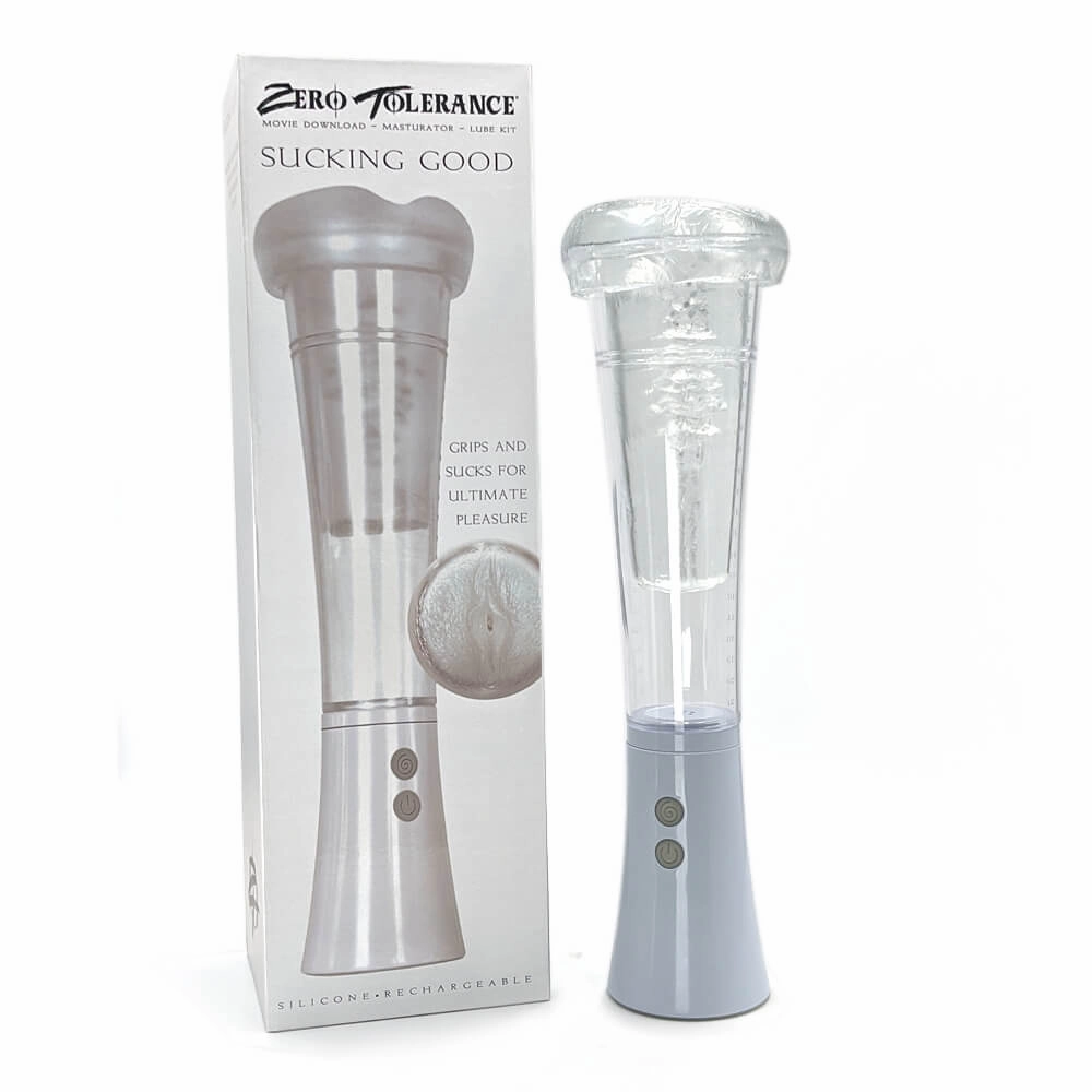 Zero Tolerance Sucking Good Rechargeable Vibrating Masturbator